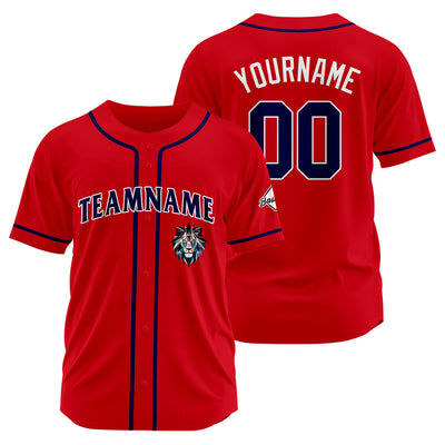 Custom Baseball Uniforms High-Quality for Adult Kids Optimized for Performance Red enthsush