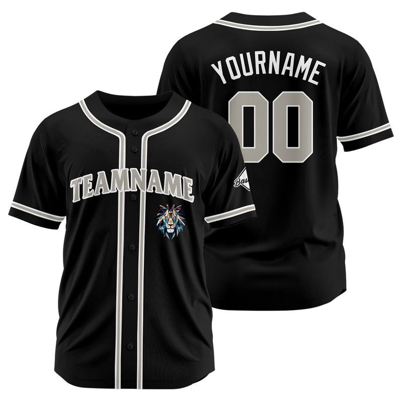 Custom Baseball Uniforms High-Quality for Adult Kids Optimized for Performance Black