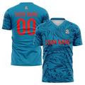 Custom Soccer Jerseys for Men Women Personalized Soccer Uniforms for Adult and Kid Blue-Navy enthsush