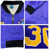 Custom Long Sleeve Windbreaker Jackets Uniform Printed Your Logo Name Number Nebula
