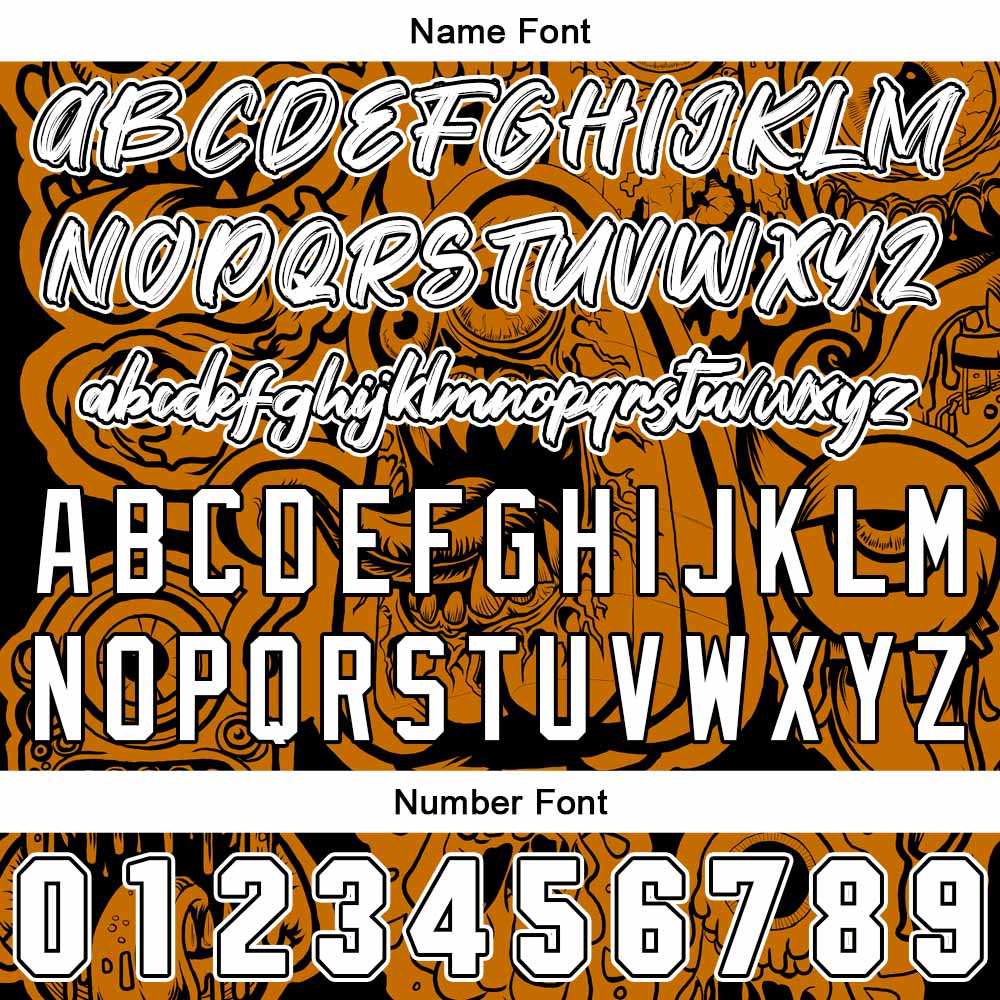 Custom Baseball Uniforms High-Quality for Adult Kids Optimized for Performance Monster-Orange enthsush