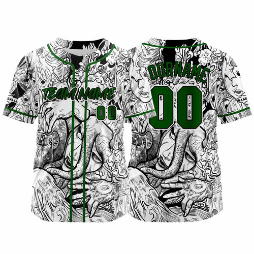 Custom Baseball Uniforms High-Quality for Adult Kids Optimized for Performance Witch-White enthsush
