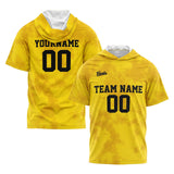 Custom Yellow Sleeve Hoodies for Men Women Shirts with Hoods Printed Name Logo