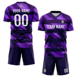 Custom Soccer Jerseys for Men Women Personalized Soccer Uniforms for Adult and Kid Purple