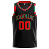 Custom Stitched Basketball Jersey for Men, Women And Kids Black-Green-Red