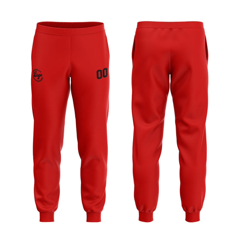 Custom Sweatshirt Hoodie For Men Women Girl Boy Print Your Logo Name Number Red-White