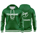Custom Green Sweatshirt Hoodie For Men Women Girl Boy Print Your Logo Name Number enthsush