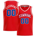 Custom Stitched Basketball Jersey for Men, Women And Kids Red-White-Royal enthsush