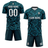 Custom Dark Green Soccer Jerseys for Men Women Personalized Soccer Uniforms for Adult and Kid