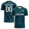 Custom Dark Green Soccer Jerseys for Men Women Personalized Soccer Uniforms for Adult and Kid enthsush