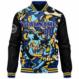 Custom Varsity Jacket Letterman jacket for Men, Women and Youth Royal Yellow