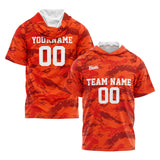 Custom Orange Sleeve Hoodies for Men Women Shirts with Hoods Printed Name Logo