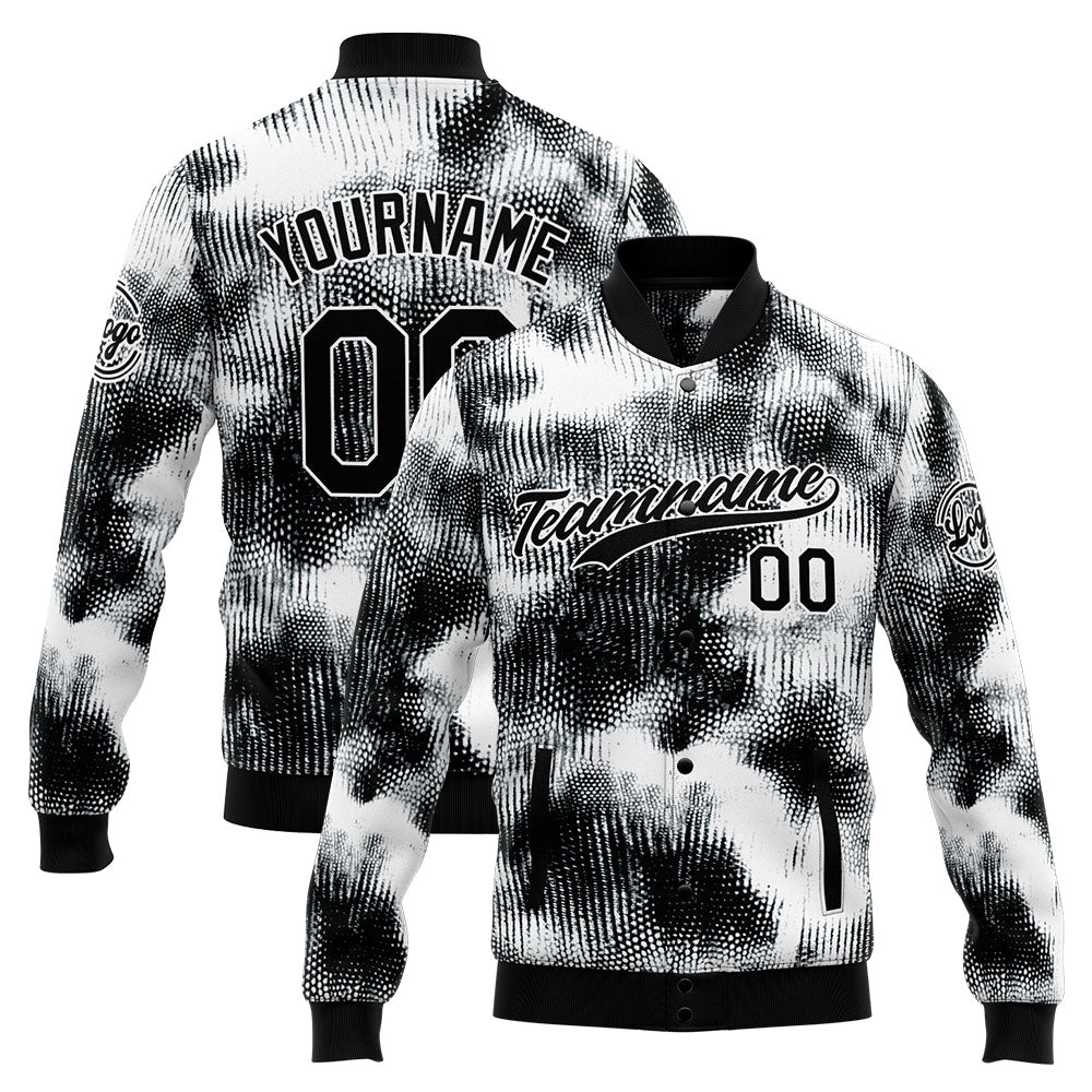 Personalized Custom Men's Jacket Customize Your Team Name, Logo, and Number enthsush