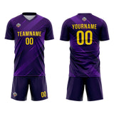 Custom Soccer Jerseys for Men Women Personalized Soccer Uniforms for Adult and Kid Purple