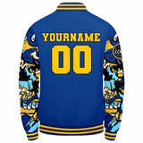 Custom Varsity Jacket Letterman jacket for Men, Women and Youth Royal