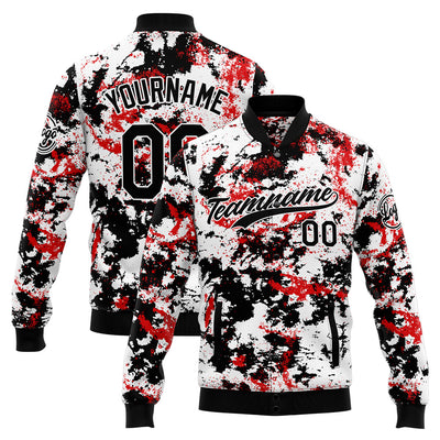 Personalized Custom Men's Jacket Customize Your Team Name, Logo, and Number enthsush