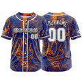 Custom Baseball Uniforms High-Quality for Adult Kids Optimized for Performance Witch-Navy&Orange enthsush