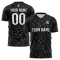 Custom Black Soccer Jerseys for Men Women Personalized Soccer Uniforms for Adult and Kid enthsush
