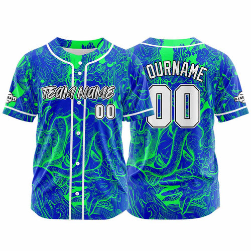 Custom Baseball Uniforms High-Quality for Adult Kids Optimized for Performance Witch-Royal-Green enthsush