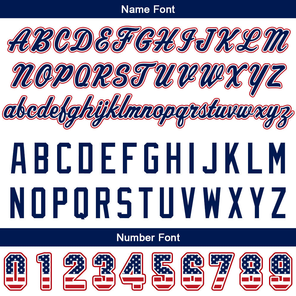 Custom Full Print Design Authentic Baseball Jersey us flag enthsush