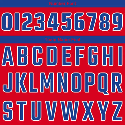 Custom Stitched Basketball Jersey for Men, Women And Kids Red-Royal-White enthsush