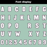 Custom Purple Green Reversible Football Jersey Personalized Gradient Football Shirts for Men Printed Team Name Number Logo