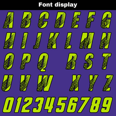Custom Purple Green Basketball Jersey Uniform Suit Printed Your Logo Name Number enthsush