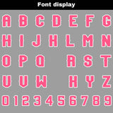 Custom Black Gray Football Jersey Personalized Gradient Football Shirts for Men Printed Team Name Number Logo