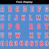 Custom White Red Reversible Football Jersey Personalized Gradient Football Shirts for Men Printed Team Name Number Logo