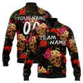 Personalized Custom Men's Jacket Customize Your Team Name, Logo, and Number enthsush