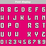 Custom Rose Red Reversible Gradient Football Jersey Personalized Football Shirts for Men Women  Printed Team Name Number Logo