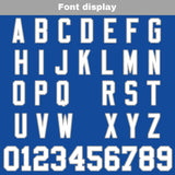 Custom Royal Grey Reversible Gradient Football Jersey Personalized Football Shirts for Men Women  Printed Team Name Number Logo