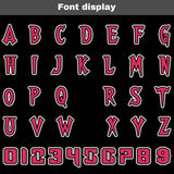 Custom White Black Powder Football Jersey Personalized Gradient Football Shirts for Men Printed Team Name Number Logo