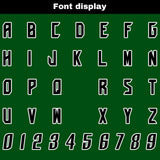 Custom Red Green Reversible Football Jersey Personalized Gradient Football Shirts for Men Printed Team Name Number Logo