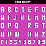 Custom Blue Rose Reversible Gradient Football Jersey Personalized Football Shirts for Men Women  Printed Team Name Number Logo