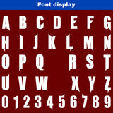 Custom Red White Black Reversible Gradient Football Jersey Personalized Football Shirts for Men Women  Printed Team Name Number Logo