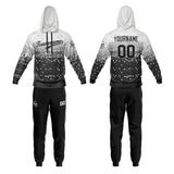 Custom Grey Sweatshirt Hoodie For Men Women Girl Boy Print Your Logo Name Number