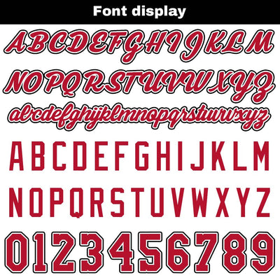 Custom basketball jersey shorts for men and women. Embroidered and printed name, number and logo White&Red enthsush