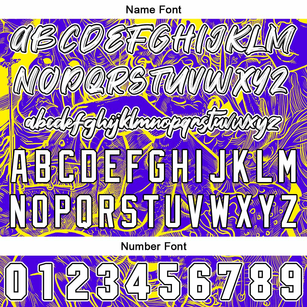 Custom Baseball Uniforms High-Quality for Adult Kids Optimized for Performance Witch-Purple&Yellow enthsush
