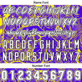 Custom Baseball Uniforms High-Quality for Adult Kids Optimized for Performance Witch-Purple&Yellow