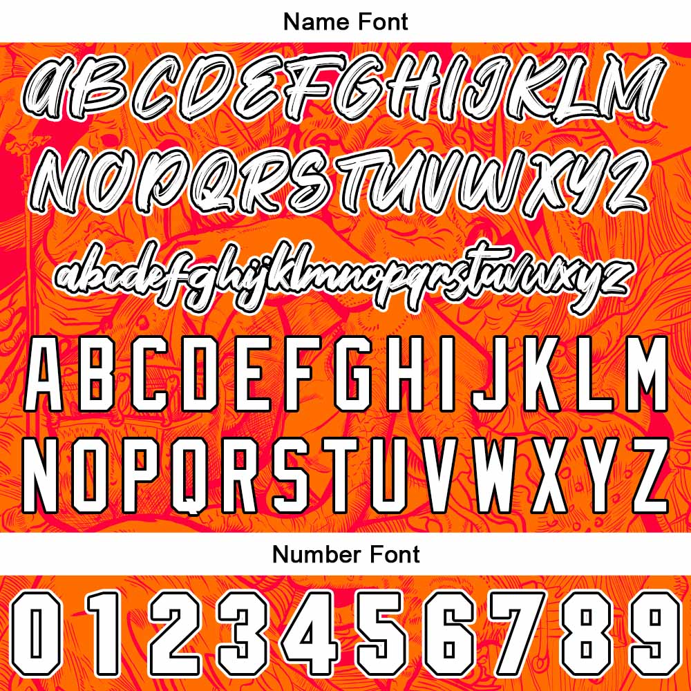 Custom Baseball Uniforms High-Quality for Adult Kids Optimized for Performance Witch-Orange enthsush