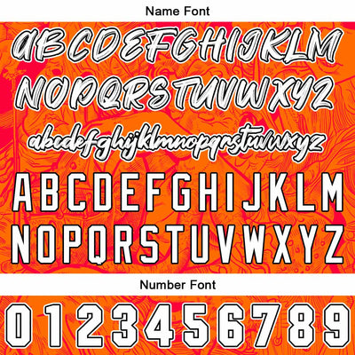 Custom Baseball Uniforms High-Quality for Adult Kids Optimized for Performance Witch-Orange enthsush