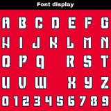 Custom Blue Red Reversible Gradient Football Jersey Personalized Football Shirts for Men Women  Printed Team Name Number Logo