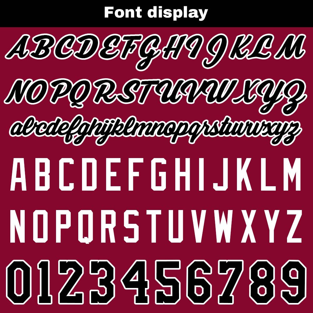 Custom basketball jersey shorts for men and women. Embroidered and printed name, number and logo Burgundy enthsush