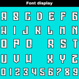 Custom Tiffany Blue Reversible Gradient Football Jersey Personalized Football Shirts for Men Women  Printed Team Name Number Logo