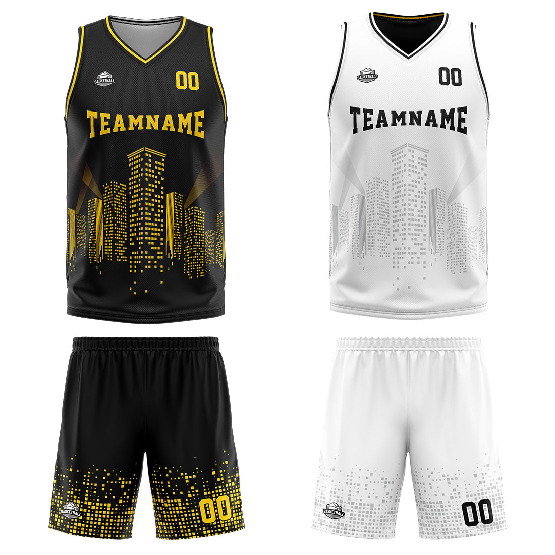 Custom Reversible Basketball Suit for Adults and Kids Personalized Jersey Royal-Red enthsush