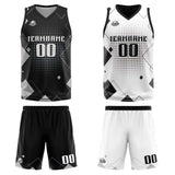 Custom Grey Reversible Basketball Suit for Adults and Kids Personalized Jersey