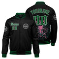Custom Varsity Jacket Letterman jacket for Men, Women and Youth Green enthsush