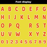 Custom Yellow Orange Reversible Football Jersey Personalized Gradient Football Shirts for Men Printed Team Name Number Logo