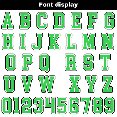 Custom White Black Green Basketball Jersey Uniform Suit Printed Your Logo Name Number enthsush